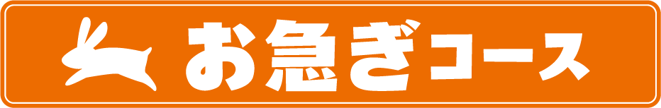 お急ぎコース
